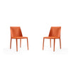 Mondella Satella Saddle Leather Dining Chair MON041902now available in Dining Table Mart
