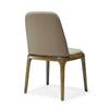 Mondella Bacone Tan and Walnut Faux Leather Dining Chair MON043801now available in Dining Table Mart