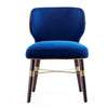 Mondella Hera Royal Blue Velvet Dining Chair MON048601now available in Dining Table Mart